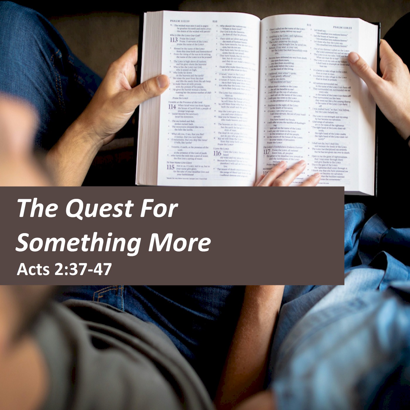The Quest For Something More episode artwork
